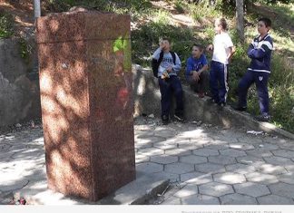 Отстранета биста на Гоце Делчев во Подгорци..???