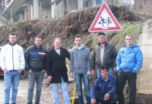 Од план програмата на ЗОК – АМБИЦИЈА: Поставување на сообраќајни знаци за известување.