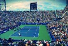 Tennis Match: Go Federer