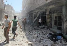 Во воздушен напад во Деир ез-Зор во Сирија загинаа 35 цивили, а десетици се ранети.