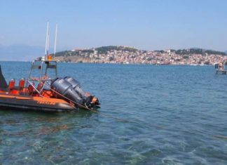 Нивото на водата во Охридското езеро е за 12 сантиметри под максимално дозволената кота