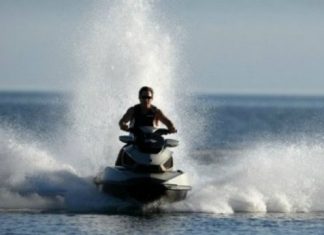 Со скутер повредил стружанец во езерото кај „Езерски лозја“ и избегал