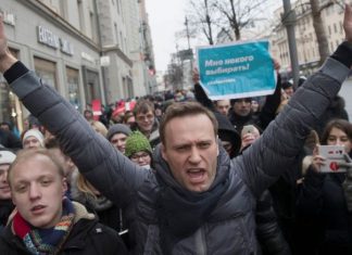 Уапсен рускиот опозиционер Алексеј Навални
