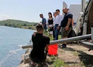Порибени акумулацијата Глобочица и ревирот Црн Дрим 2