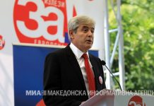 Ахмети: Нашето денешно општество е сплотено за ЕУ и НАТО интеграција