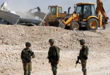 Израелци срушија Палестинско училиште на Западниот брег