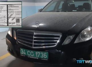 Автомобил со регистарски ознаки на саудискиот Конзулат пронајдено на паркинг