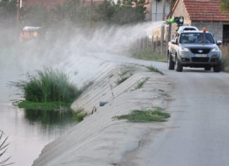 Овој петок запрашување против комарци во Струга