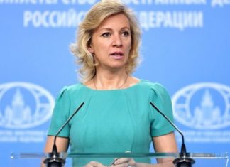 Захарова: САД ги подмити македонските пратеници да гласаат „за“