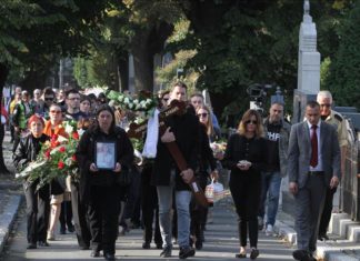 Артистката Милена Дравиќ погребана во Алејата на заслужни граѓани