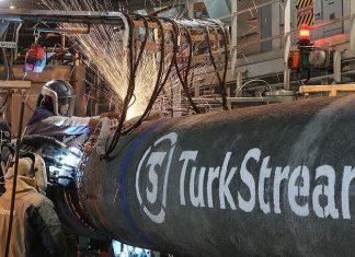 „Турски тек“ ќе биде оперативен до крајот на 2019 година