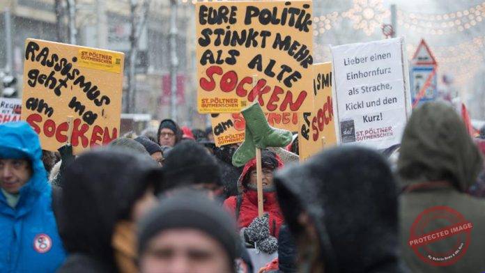 Avstrija protesti