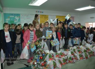 Новогодишни пакетчиња и изненадувања за најмладите на ООУ “Гоце Делчев“ – Подгорци