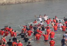 Одбележување на христијанскиот празник Водици