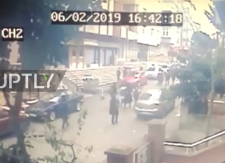 Погледнете ја видеоснимката од уривањето на зградата во турција, каде загинаа три лица