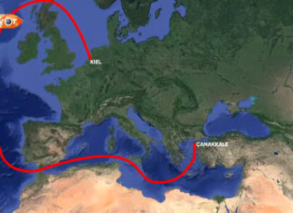 (Со превод) Како германската подморница под команда на Херцинг го потопи британскиот воен брод Триумф за време на битката за Чанаккале?