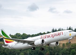 Боинг 737 Макс на Етиопијан ерлајнс со 157 патници се урна на пат кон Кенија