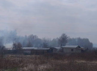 Голем пожар на охридскиот брег