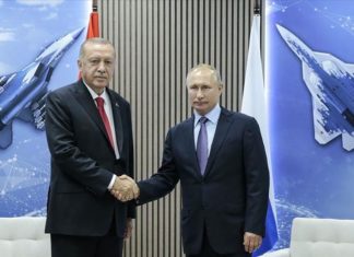 Средба Ердоган – Путин во Москва