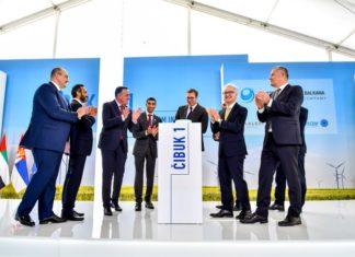 Конзорциумот предводен од Масард го инаугурира најголемиот проект на ветерници на Западен Балкан во комунални услуги