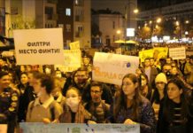 Во Скопје се одржа „Марш за чист воздух”: „Сакаме чист воздух и здраво општество”