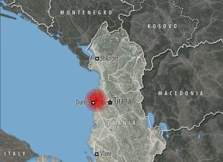 Два нови силни земјотреси во Албанија, тлото не престанува да се треси