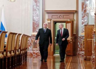 Путин ги претстави членовите во новата влада