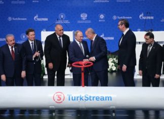 „Газпром“ ги испорача првите милијарда кубни метри гас, преку гасоводот „Турски тек“