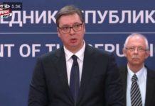 Александар Вучич прогласи вонредна состојба во цела Србија