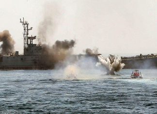 Ирански проектил потопи ирански брод за време на вежба, 19 морнари загинаа