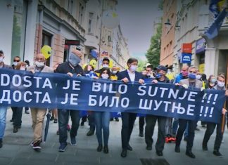 Во Сараево се одржа мирен протест: „Доста беше молчење!“