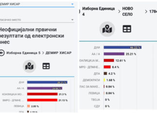 Хаос со резултатите на ДИК