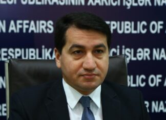 Азербејџанскиот потпретседател Хаџиев: “Ерменија не се придржува кон привремениот прекин на огнот“
