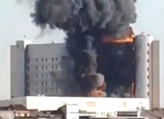 ГОЛЕМ ПОЖАР ВО ИСТАНБУЛ Гори болница, огнот зафатил неколку ката на медицинската установа (ВИДЕО)