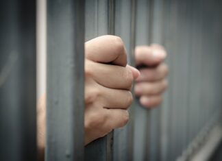 Запленета дрога кај затвореник во затворот во Струга