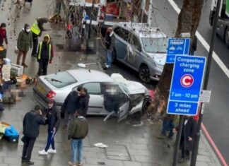 Драма во Лондон: Автомобил влета во пешаци, има тешко повредени
