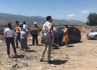 Теренско рочиште за депонијата во Струга