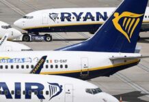 „Рајан ер“ ја тужи Британија поради строгите мерки за меѓународно патување