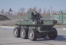 / Видео / Русија: Борбениот робот „Маркер“, патролираше на космодромот „Восточни“