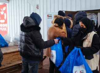 РКЕ го проширува опсегот на својата кампања за зимска помош во Естонија