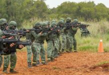 Американската војска гради камп за обука во Тајван