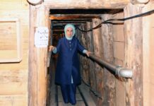 Емине Ердоган ги посети Тунелот на спасот, училиштето Маариф и Центарот Владимир Назор