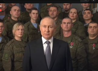 Новогодишното обраќање на Владимир Путин (ВИДЕО)