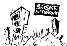 Гнасна карикатура на Charlie Hebdo по земјотресот во Турција: „Не е потребно ниту да се испраќаат тенкови“