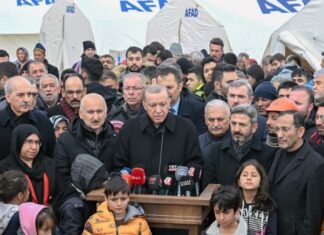 Ердоган им се заблагодари на сите земји кои испратија помош за Турција