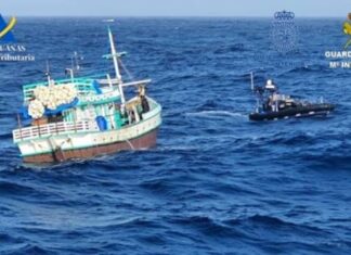 Брод со дури 1,5 тони кокаин запленет во Шпанија
