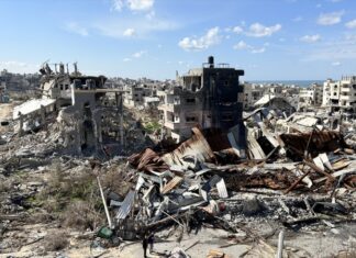 Погледнете ги сцените на големо уништување во Појасот Газа по повлекувањето на израелската армија
