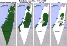 Како беше крадена Палестинската територија со текот на времето?