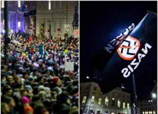 Големи протести во Виена: Не сакаме крајнодесничарска Австрија!